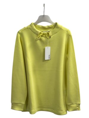 CECIL Funnel Neck Bluse mit Tape Detail