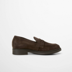 Marc O'Polo Shoes Penny-Loafer aus geöltem Veloursleder