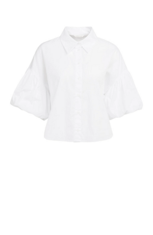 YAYA Bluse mit voluminösen Ballonärmeln