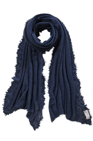 PURSCHOEN Kaschmirschal in Dunkelblau