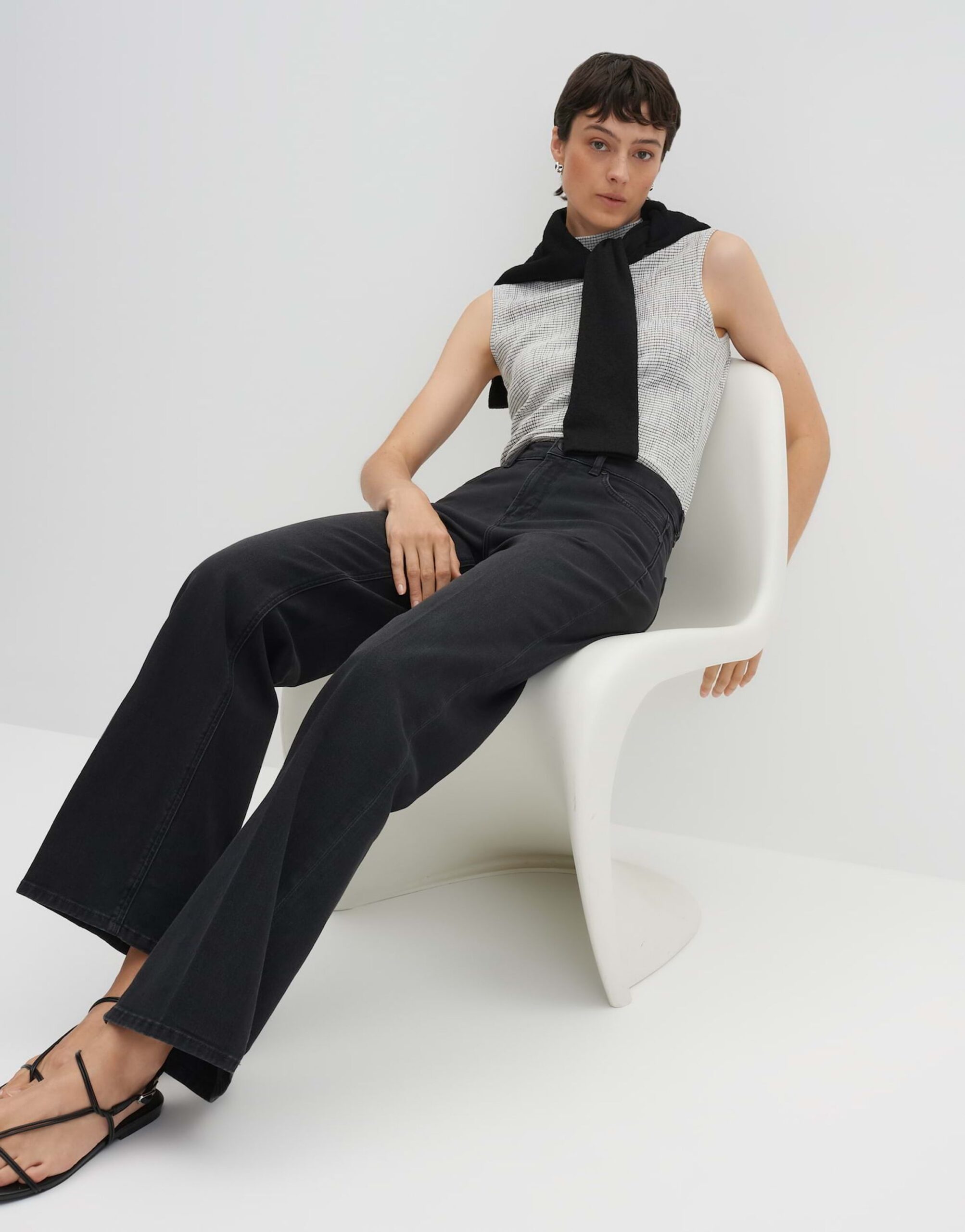 someday. Carie iconic Jeans mit leicht ausgestelltem Bein – Bild 7