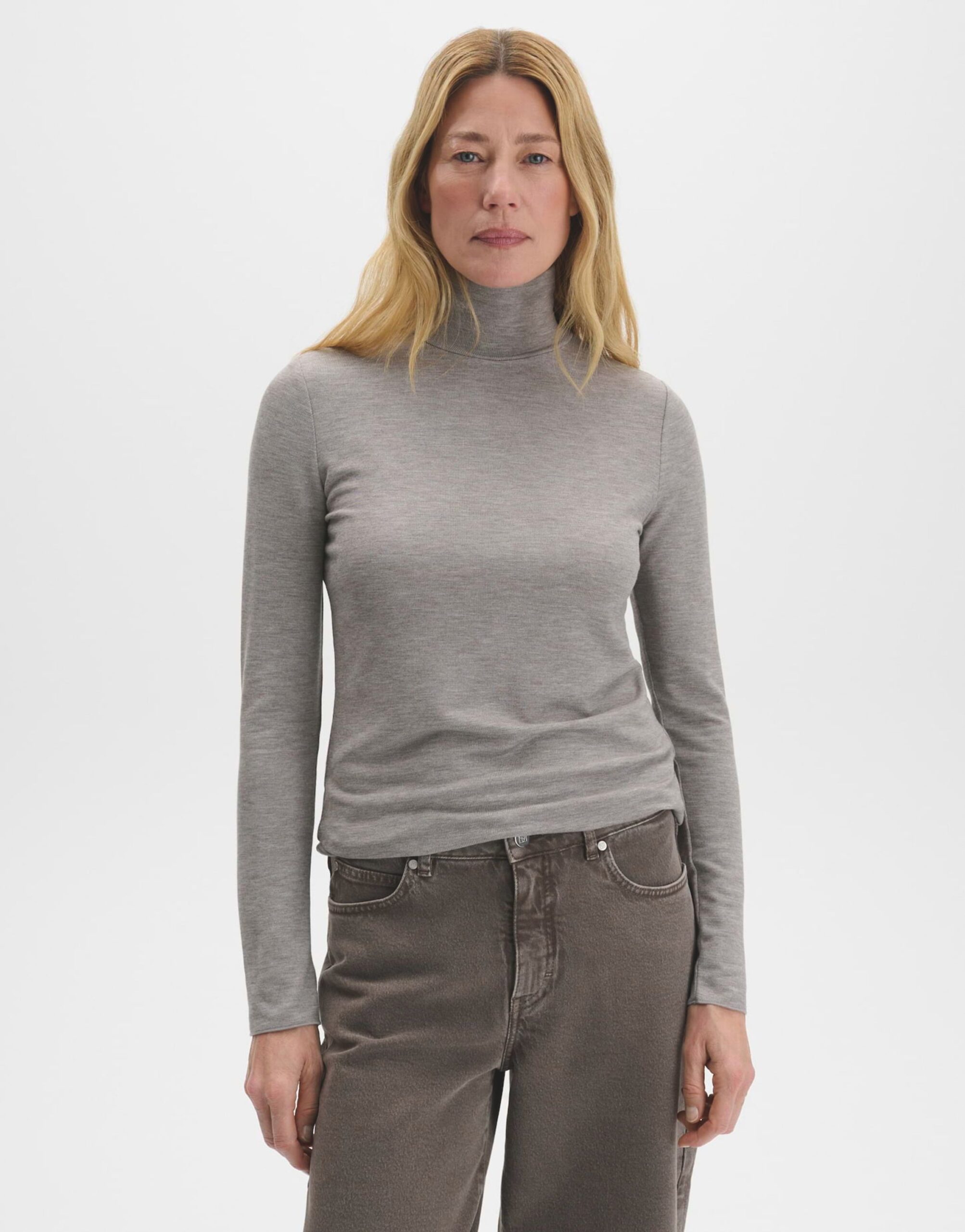 someday. Kirosie soft Rollkragenshirt mit Rippstruktur – Bild 2