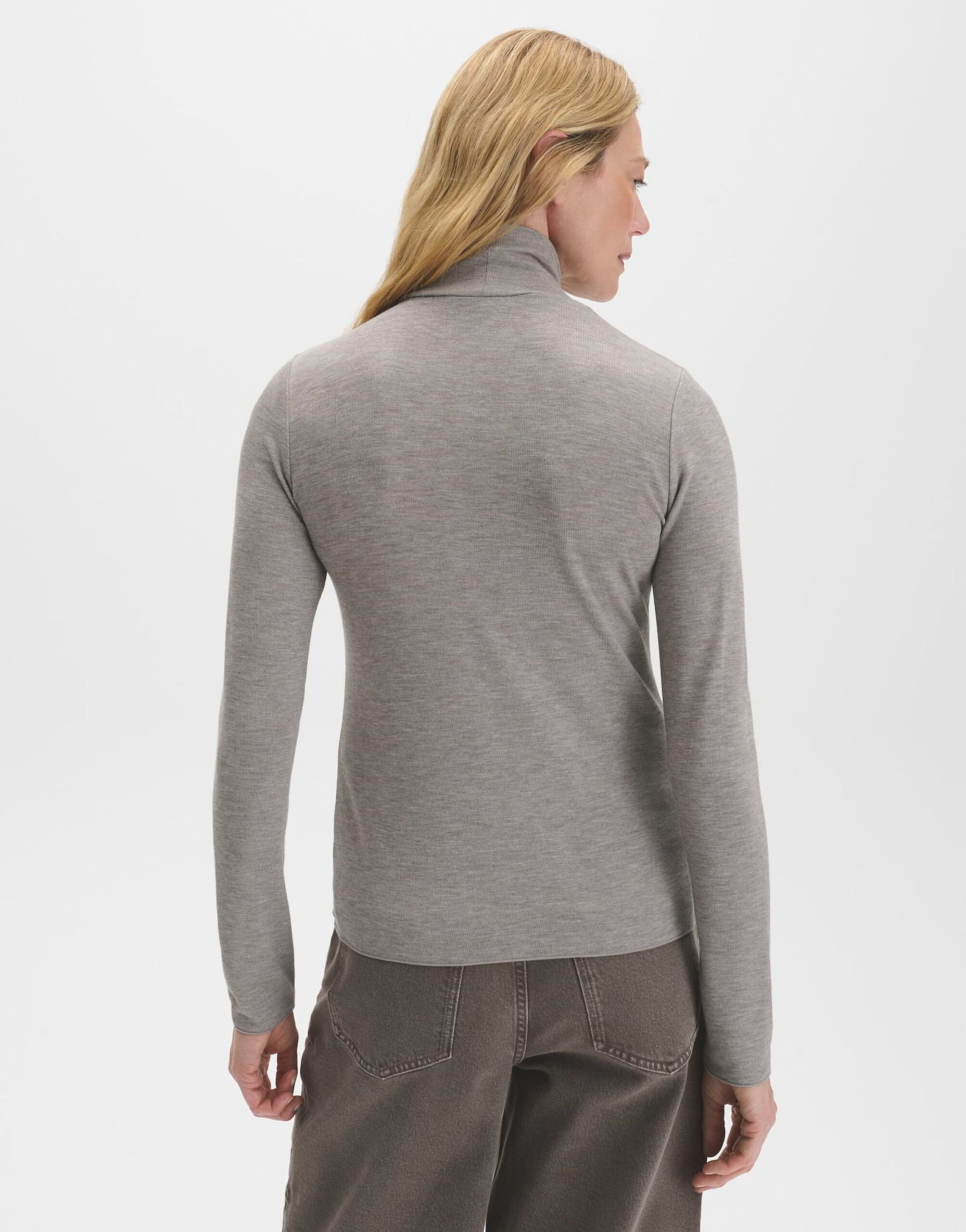 someday. Kirosie soft Rollkragenshirt mit Rippstruktur – Bild 3