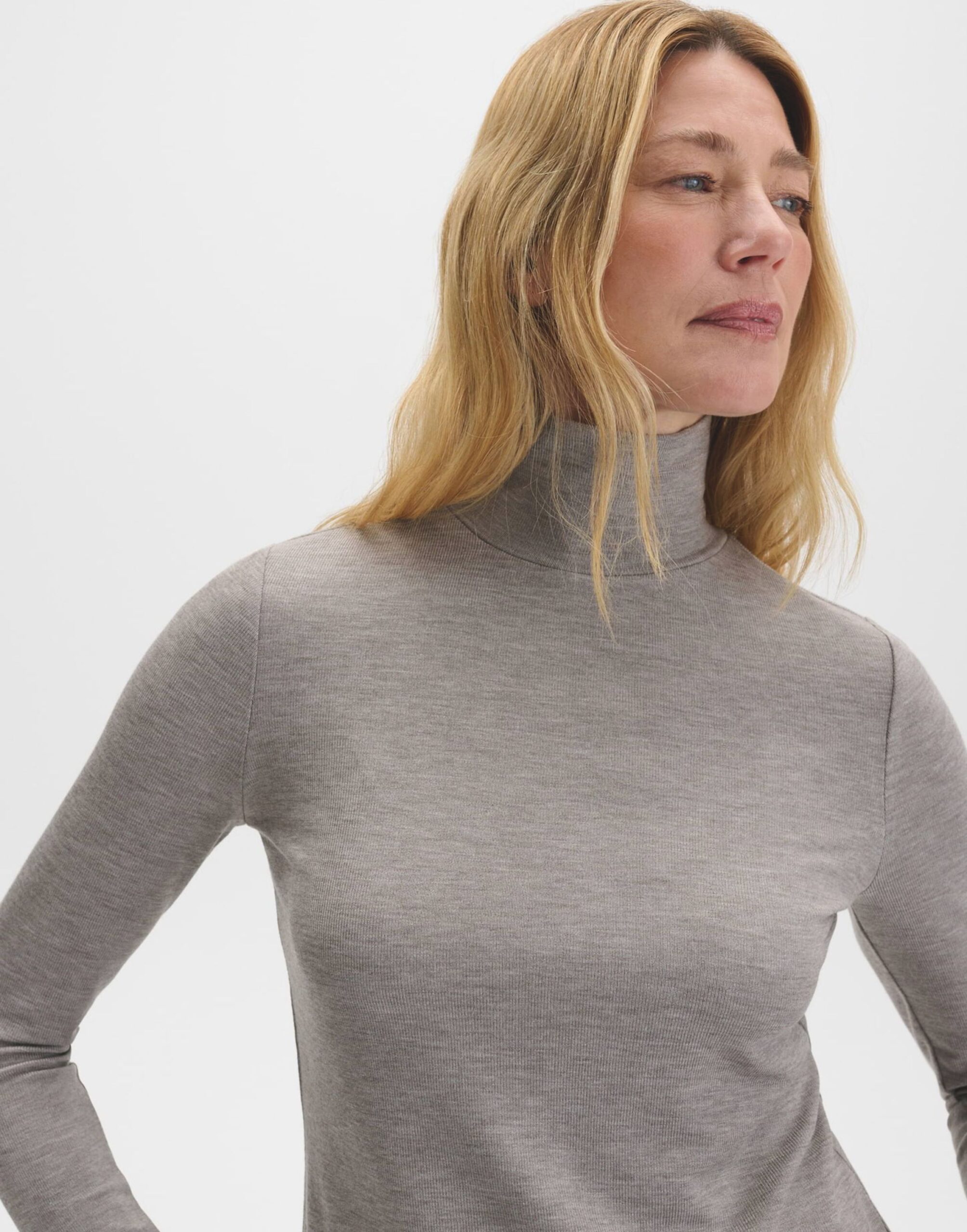 someday. Kirosie soft Rollkragenshirt mit Rippstruktur – Bild 4