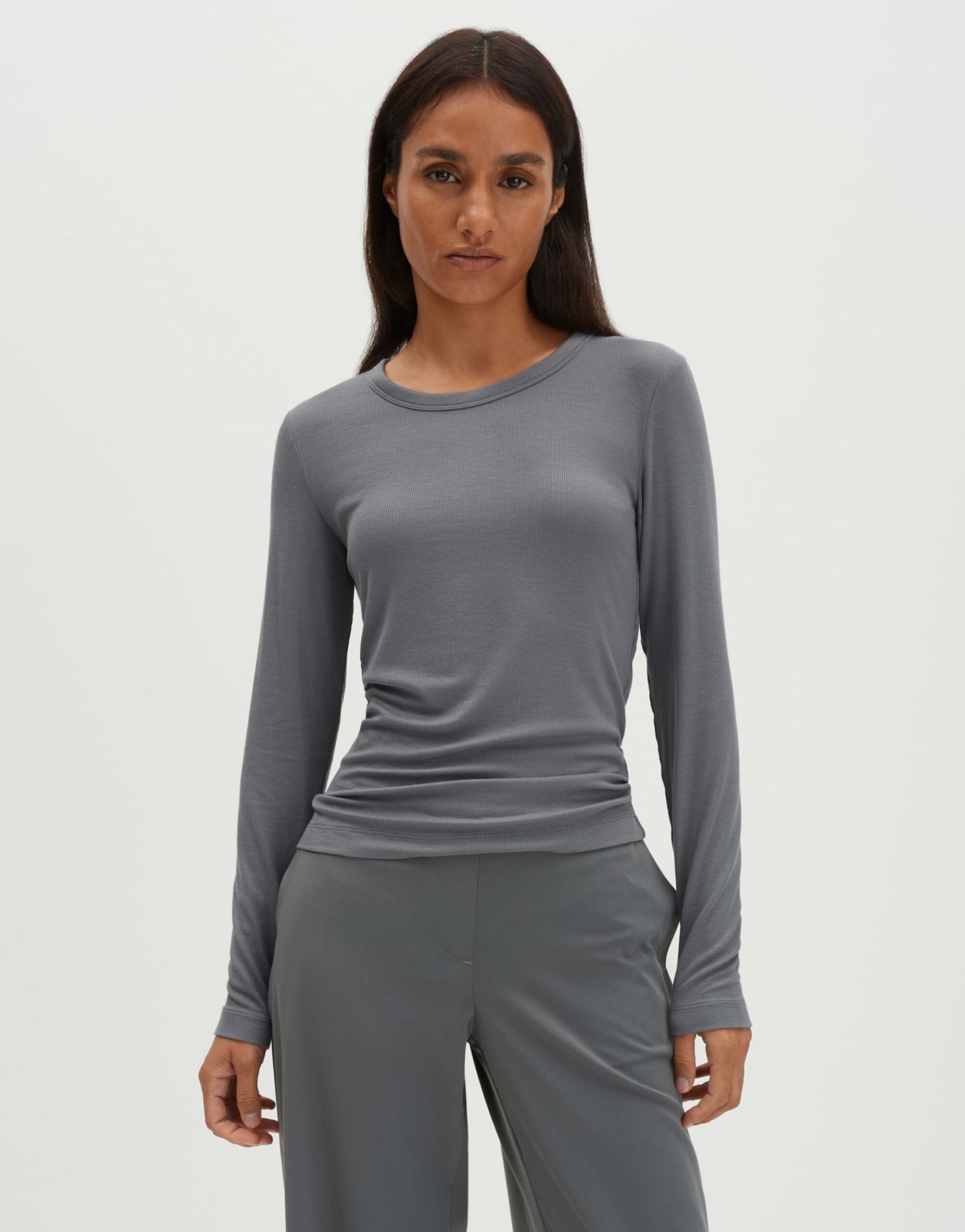 someday. Langarmshirt mit Rippstruktur – Bild 2