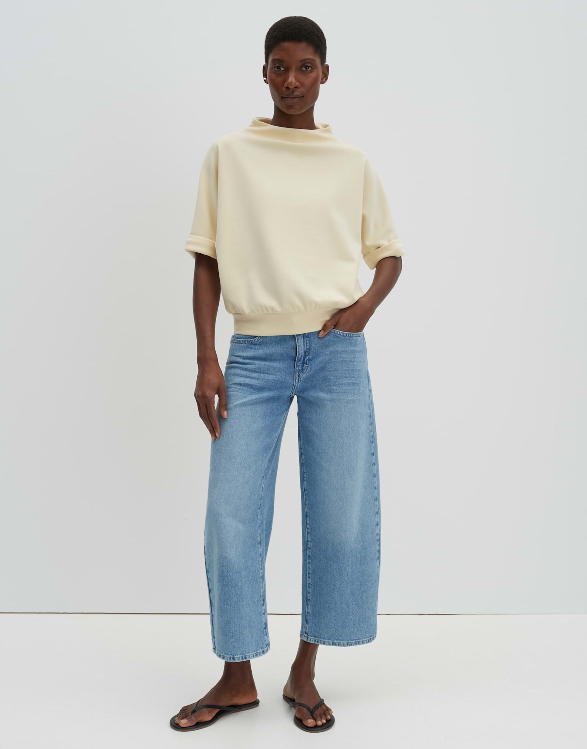 someday. SOMEDAY Utaliana detail Sweatkleid – Bild 5