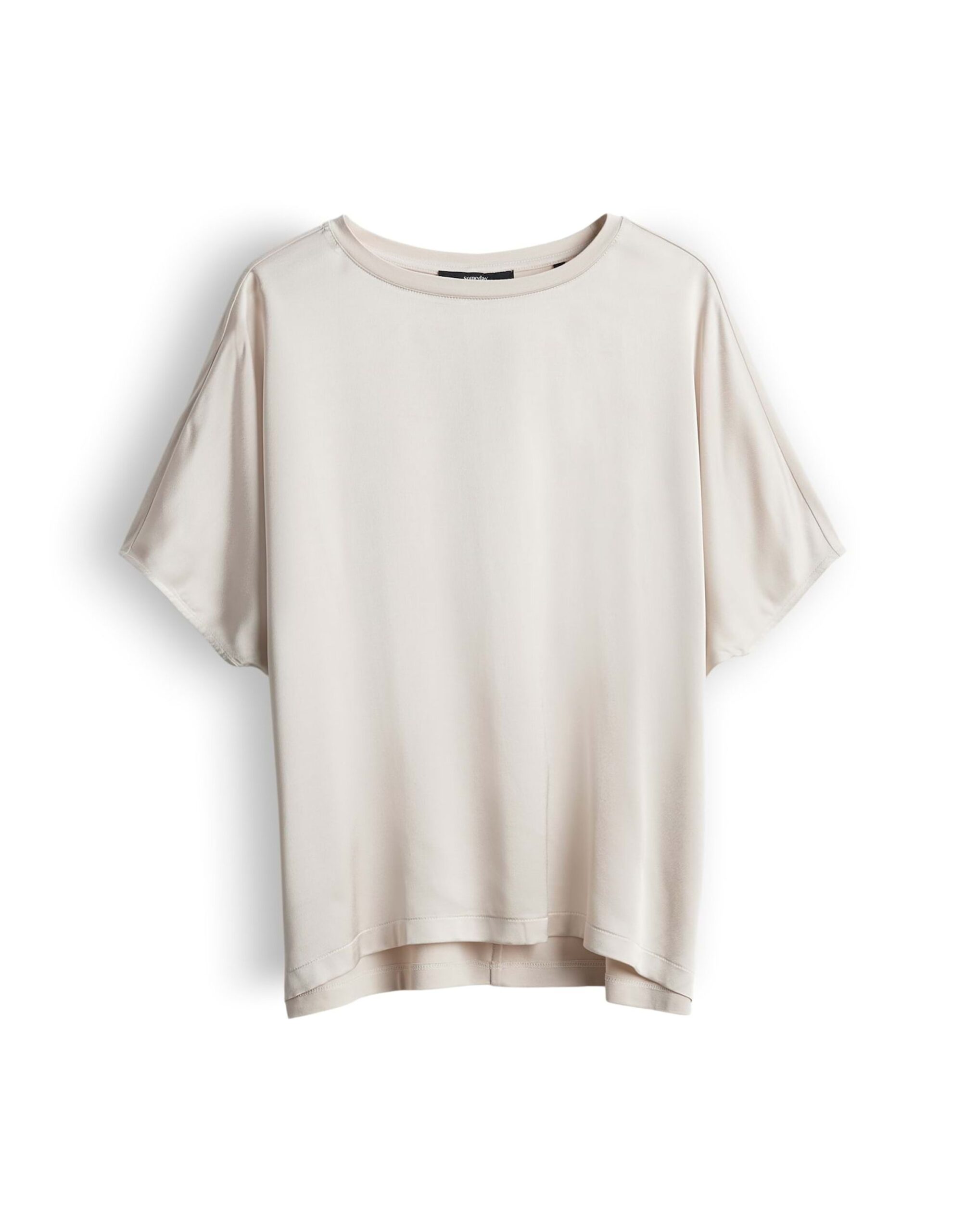 someday. Oversized Shirt mit überschnittenen Kurzarmen