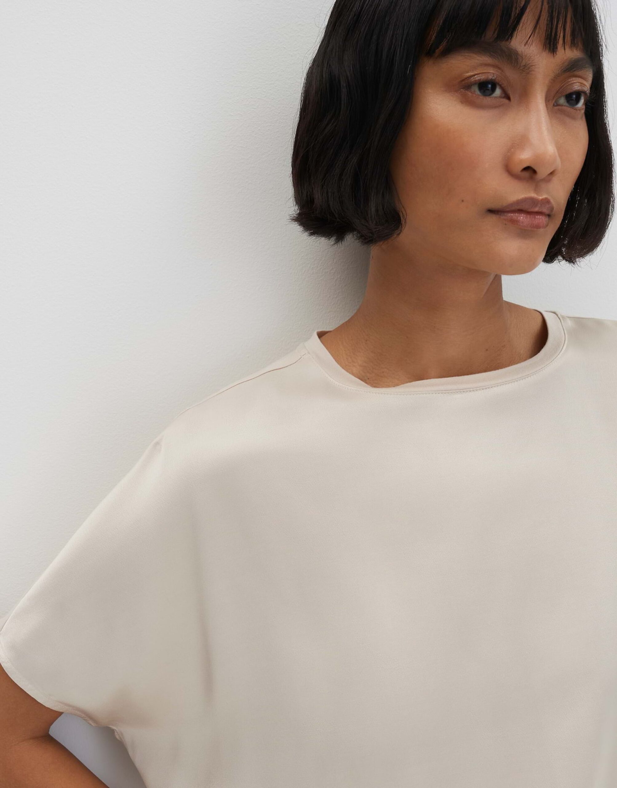 someday. Oversized Shirt mit überschnittenen Kurzarmen – Bild 4
