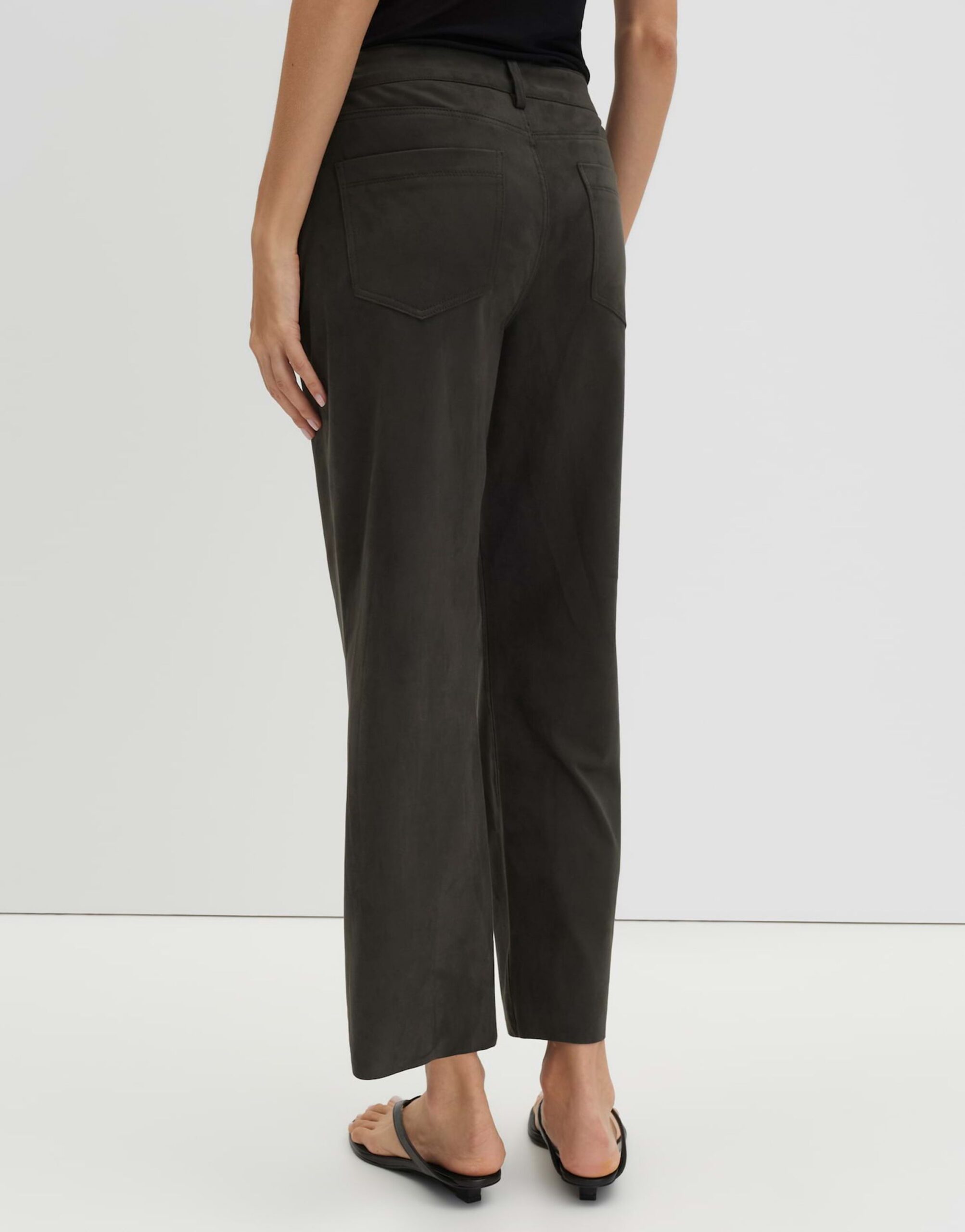 someday. Carile velours Hose mit geradem Beinverlauf – Bild 3