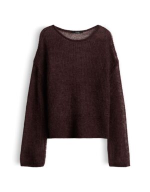 someday. Tivora Strickpullover mit Sheer Look