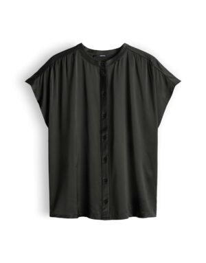 someday. Koralie Detail Shirt mit Satinoptik und Jersey-Rücken