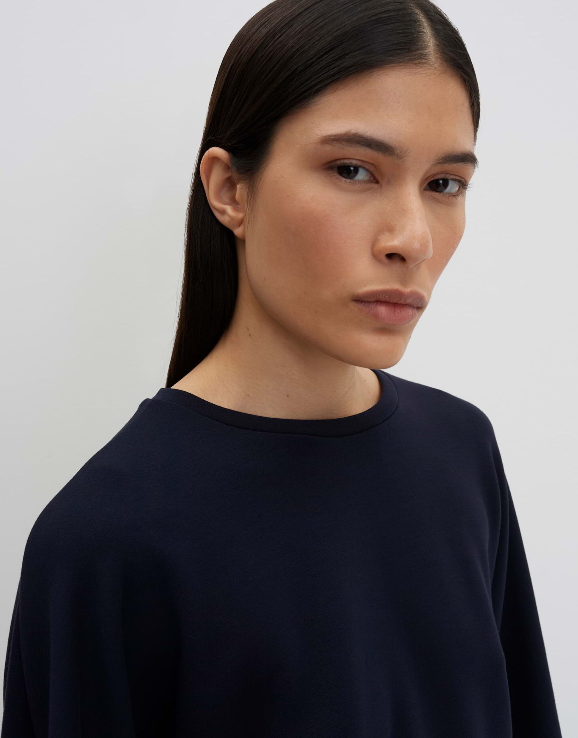 someday. Unora Sweatshirt mit Stehkragen und 3/4-Ärmeln – Bild 4