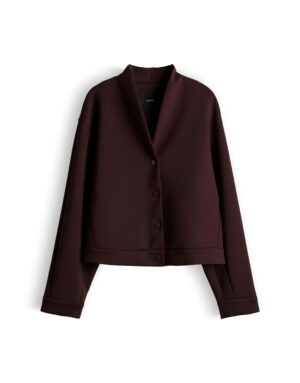 someday. Sweatjacke mit V-Ausschnitt und verkürzter Länge