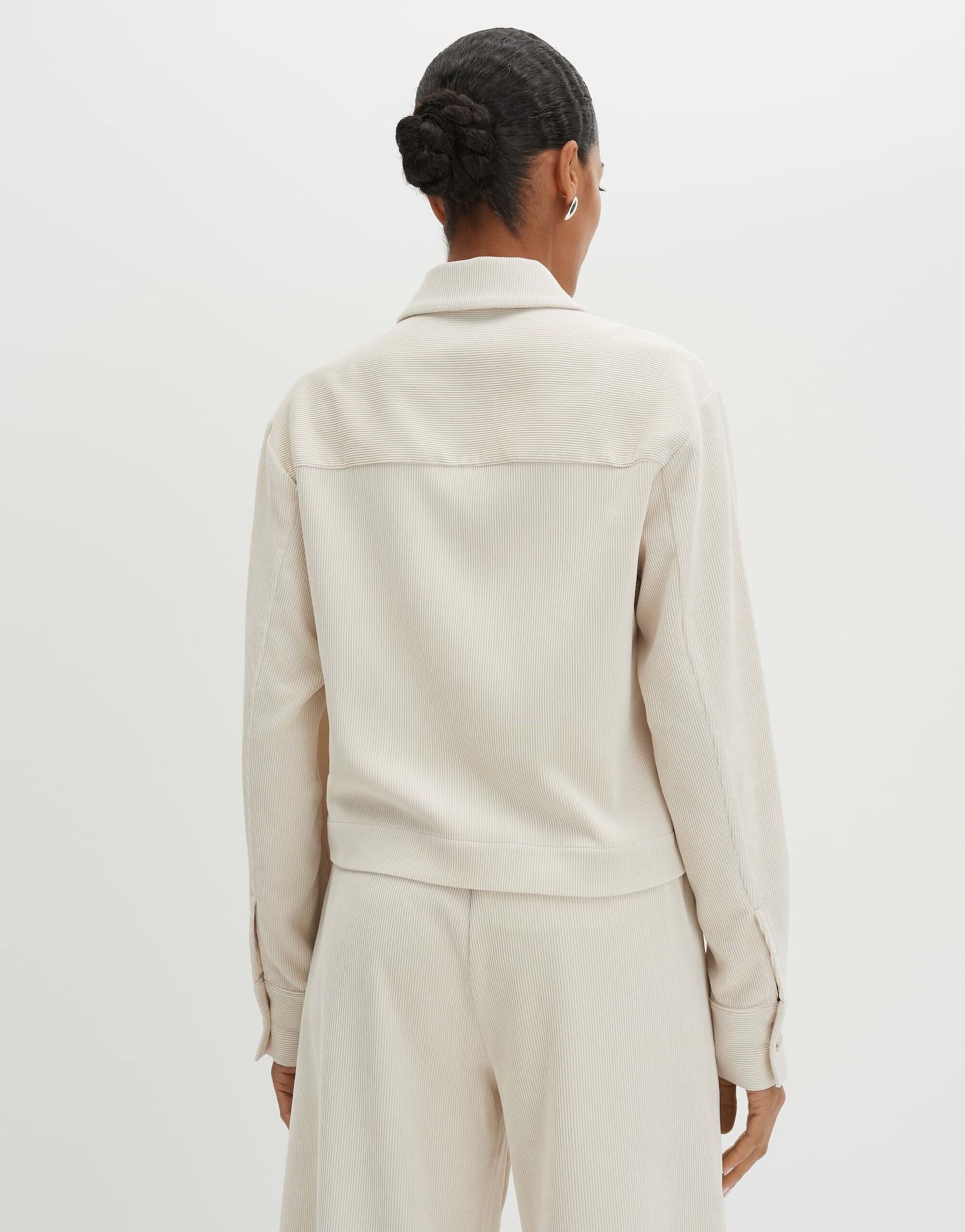 someday. Cordbluse mit verkürzter Länge und Knopfleiste – Bild 3