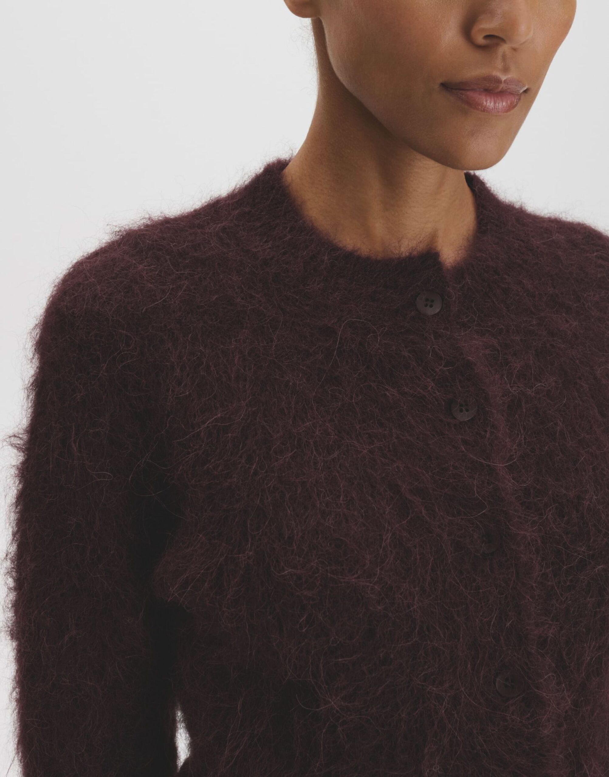 someday. Tulinda Strickcardigan aus Effektgarn Slim Fit – Bild 4