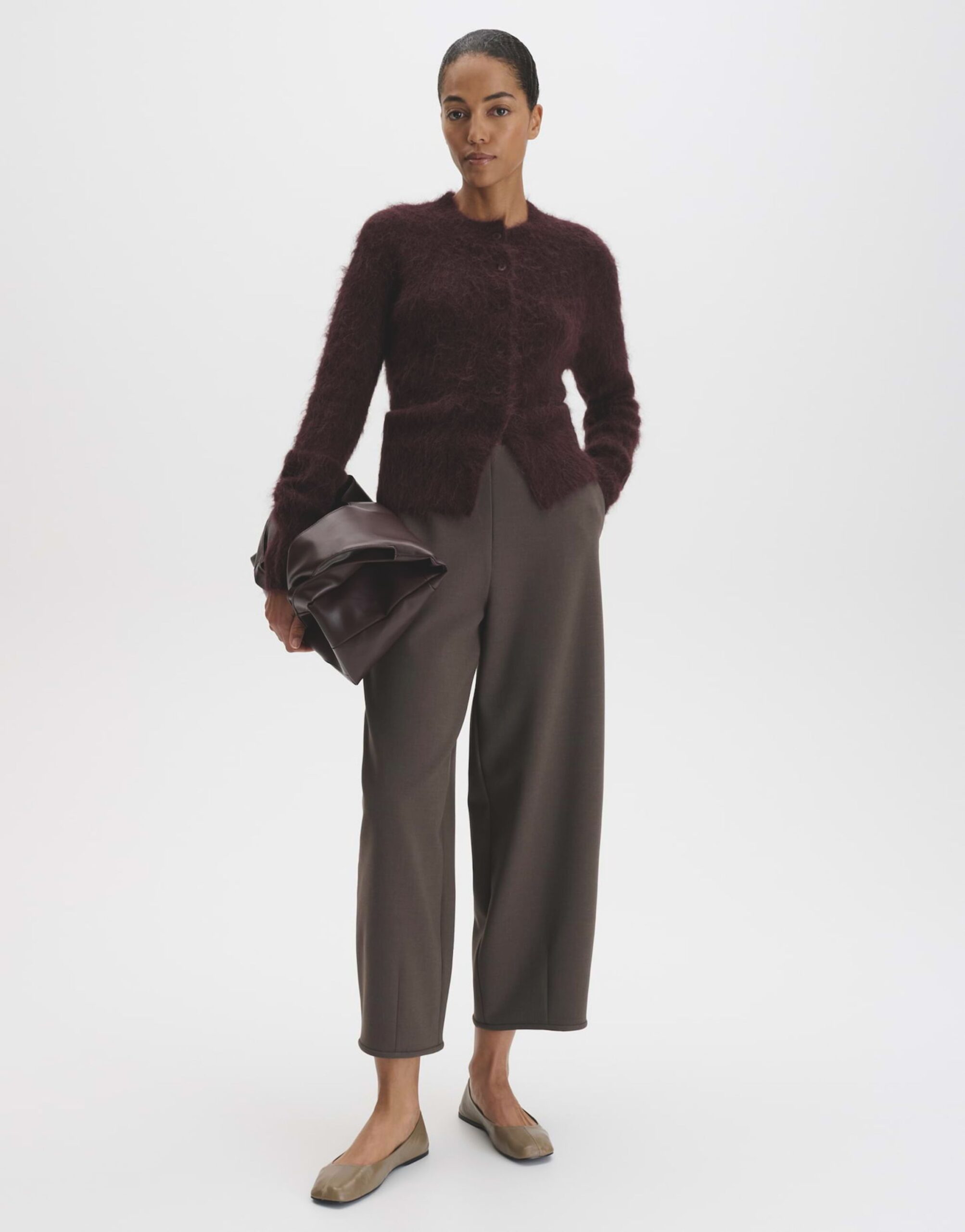 someday. Tulinda Strickcardigan aus Effektgarn Slim Fit – Bild 5