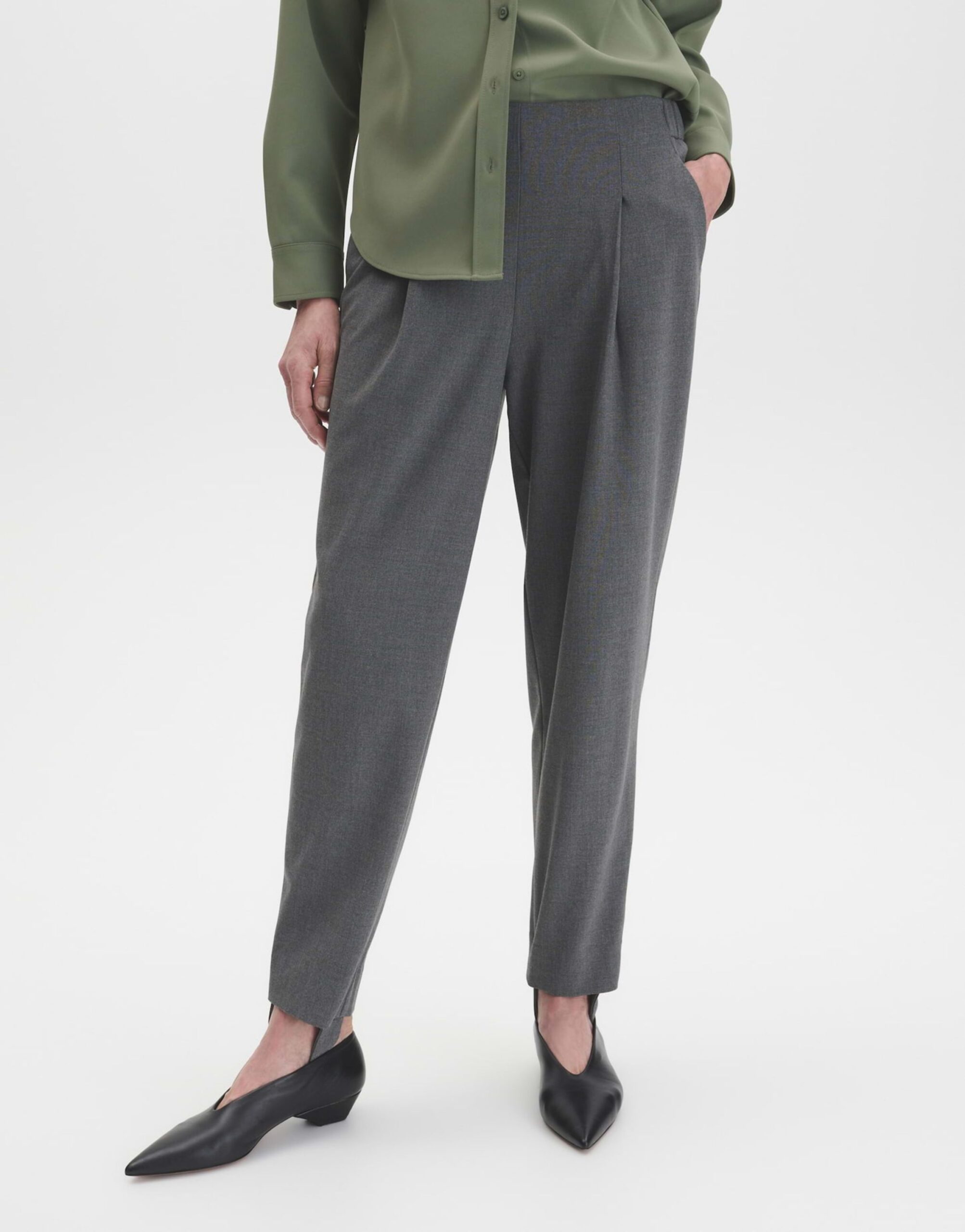 someday. Cevil tapered detail City Pants mit Fersensteg – Bild 2