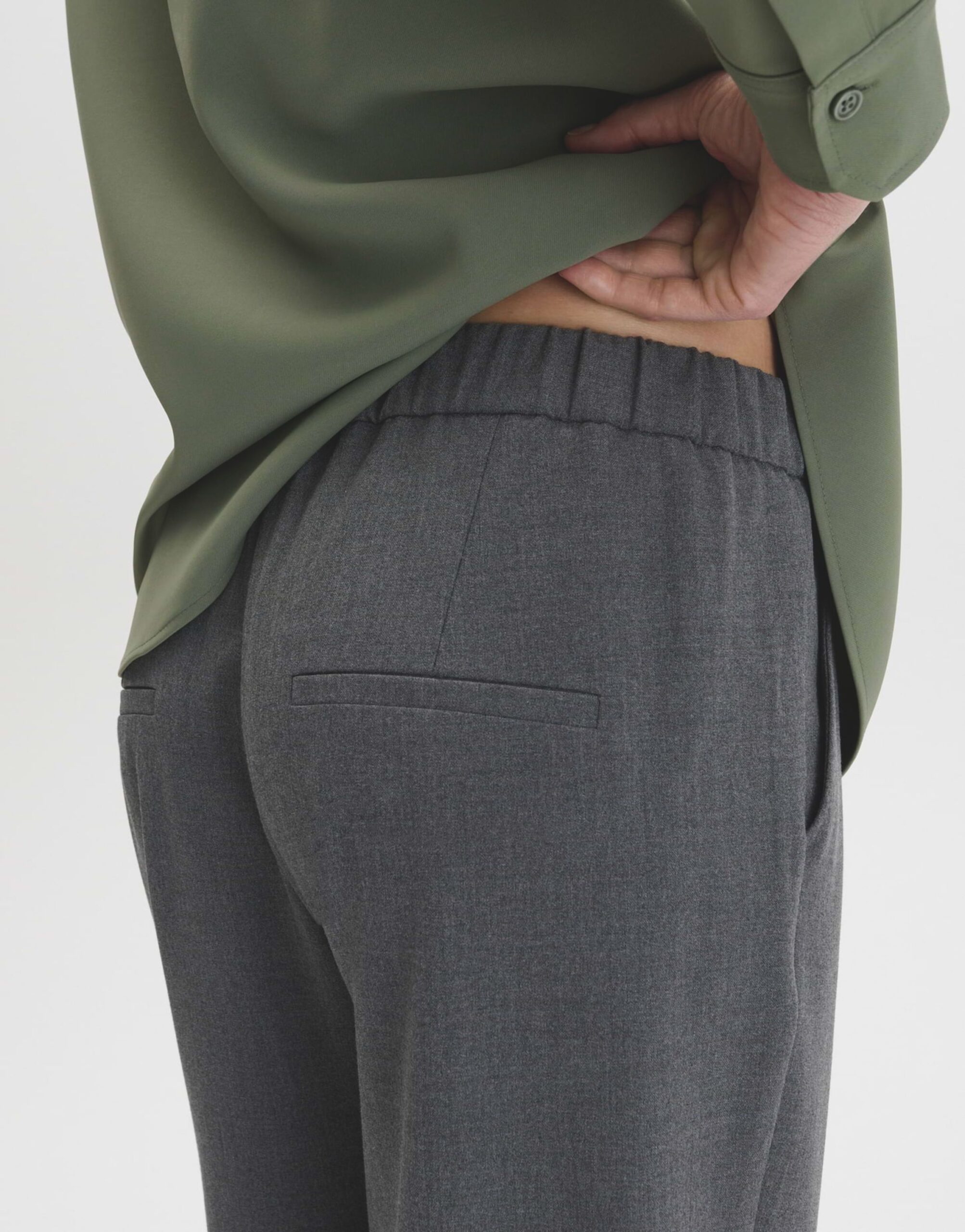 someday. Cevil tapered detail City Pants mit Fersensteg – Bild 5