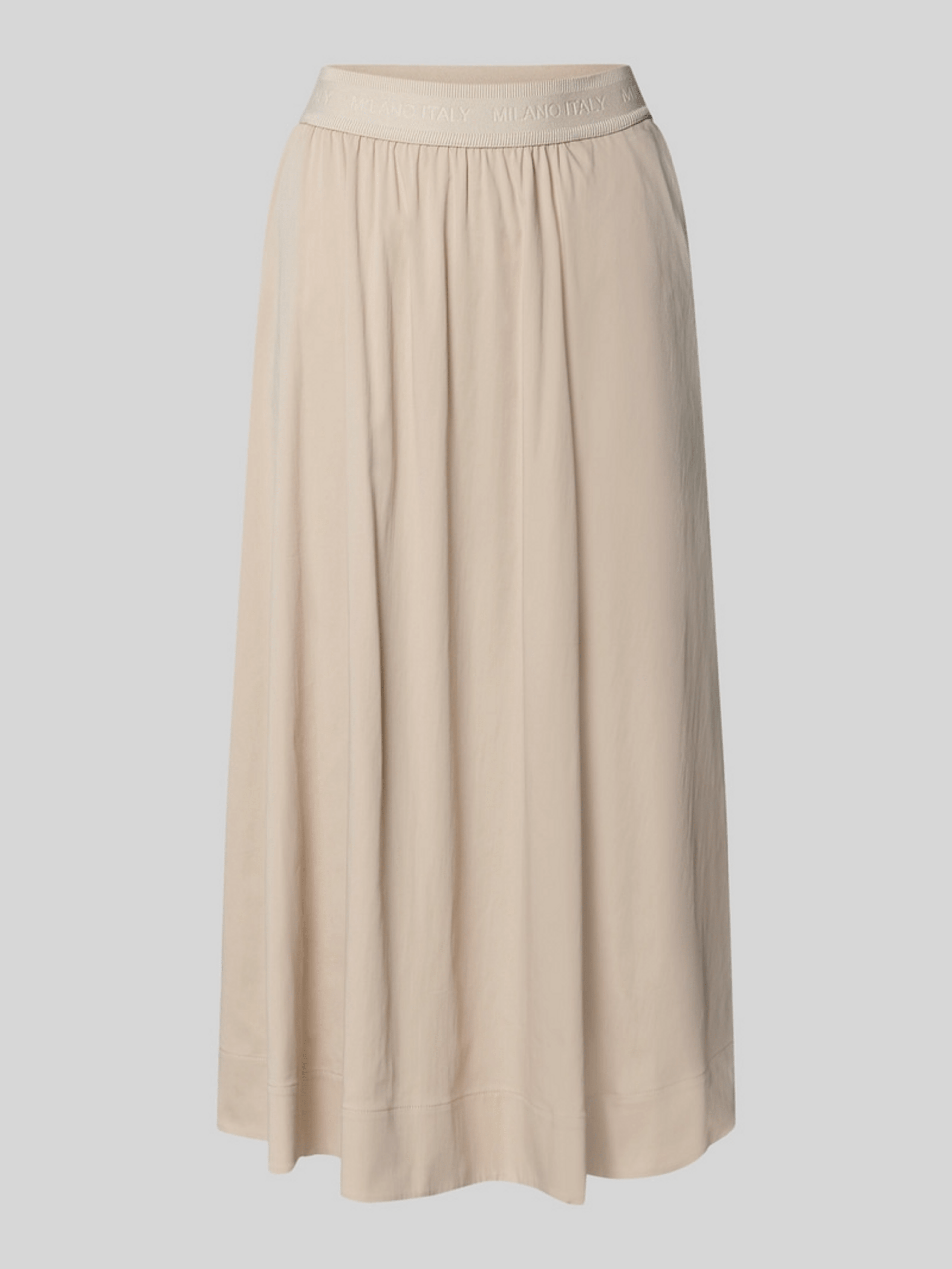 milano italy Midi-Rock mit seitlichen Taschen