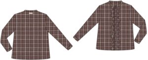 The Shirt Project Karobluse mit Volants