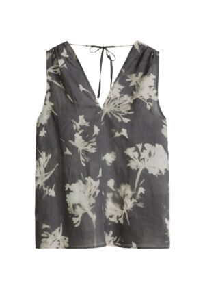 Marc O'Polo Casual Ärmellose Bluse mit Blumenmuster