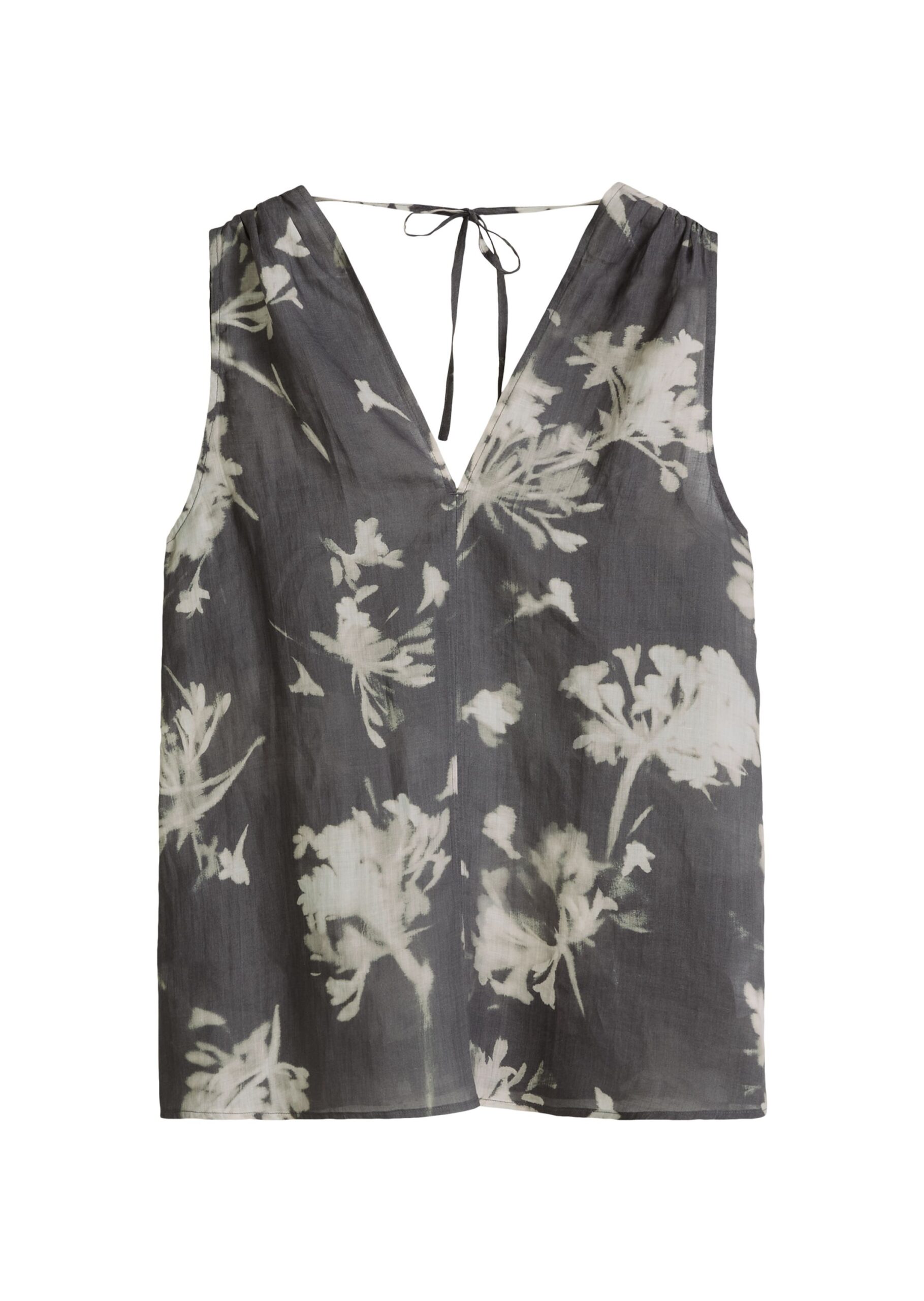Marc O'Polo Casual Ärmellose Bluse mit Blumenmuster