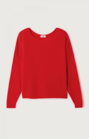 American Vintage PULL BOULE ML COL BATEAU