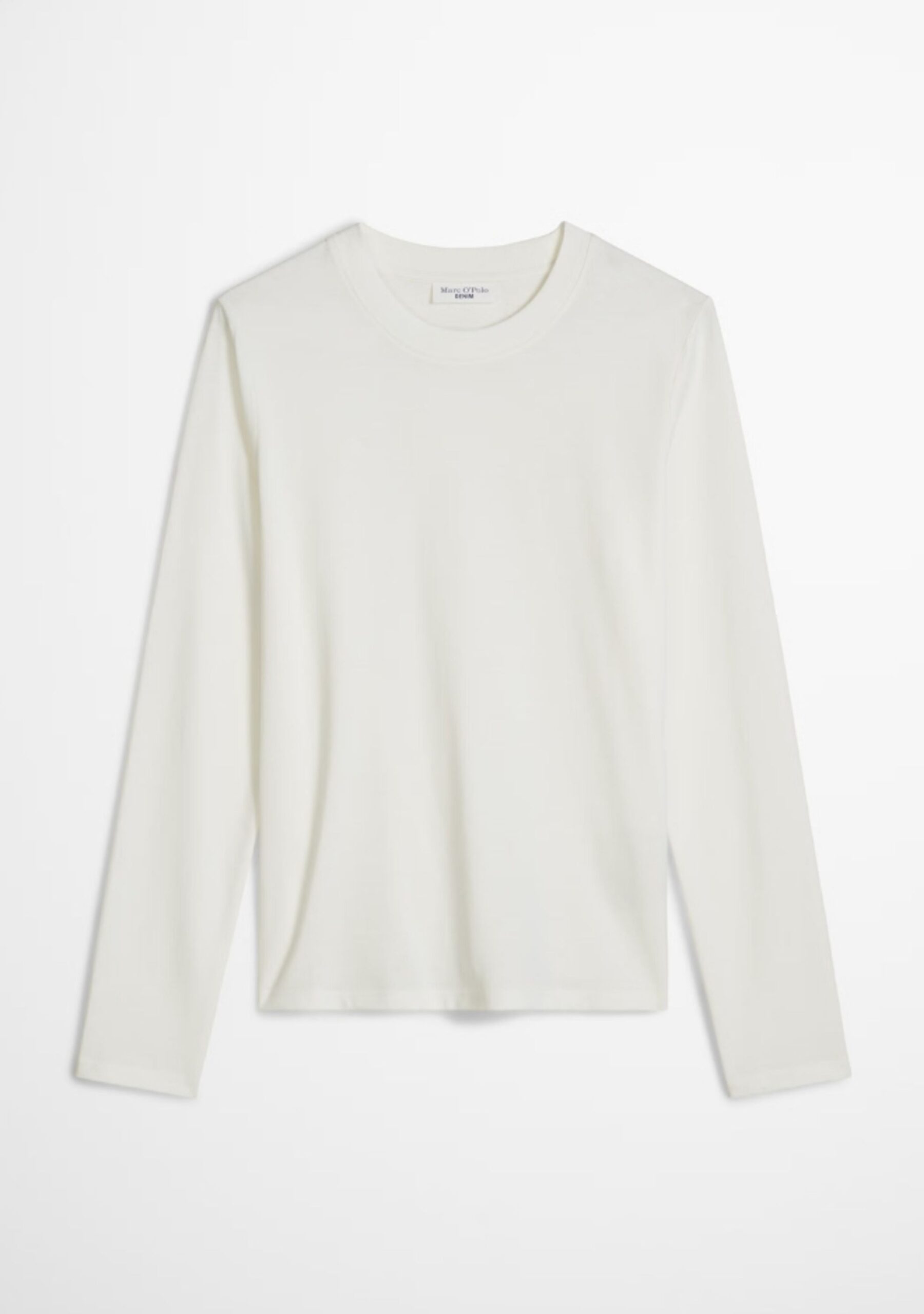 Marc O'Polo Denim Basic-Longsleeve Crewneck aus Organic Cotton