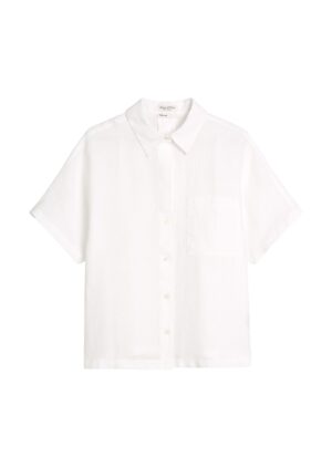 Marc O'Polo Casual Kurzarm-Leinenbluse regular