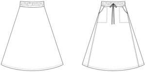 The Shirt Project Rock mit Taschen