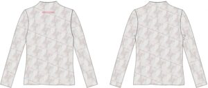 The Shirt Project Spitzen Shirt Langarmshirt