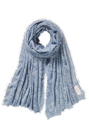 PURSCHOEN Kaschmirschal Puderblau
