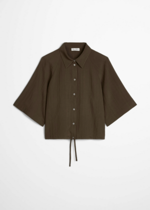 Marc O'Polo Casual Woven Blouses Shortsleeve Jacke