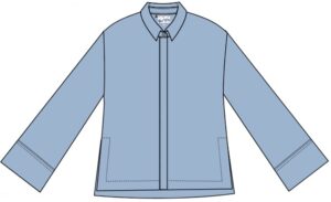 The Shirt Project BLUSE GOOD MOOD Langarmbluse