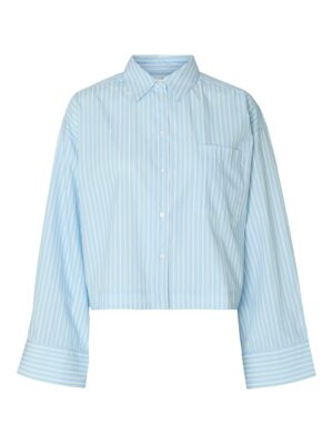 Selected Femme SLWASTHA LS CROPPED BOXY SHIRT NOOS