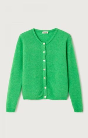 American Vintage Gilet Court ML Col Rond