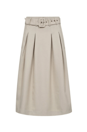 Co'couture LUNCACC BELT PLEAT SKIRT