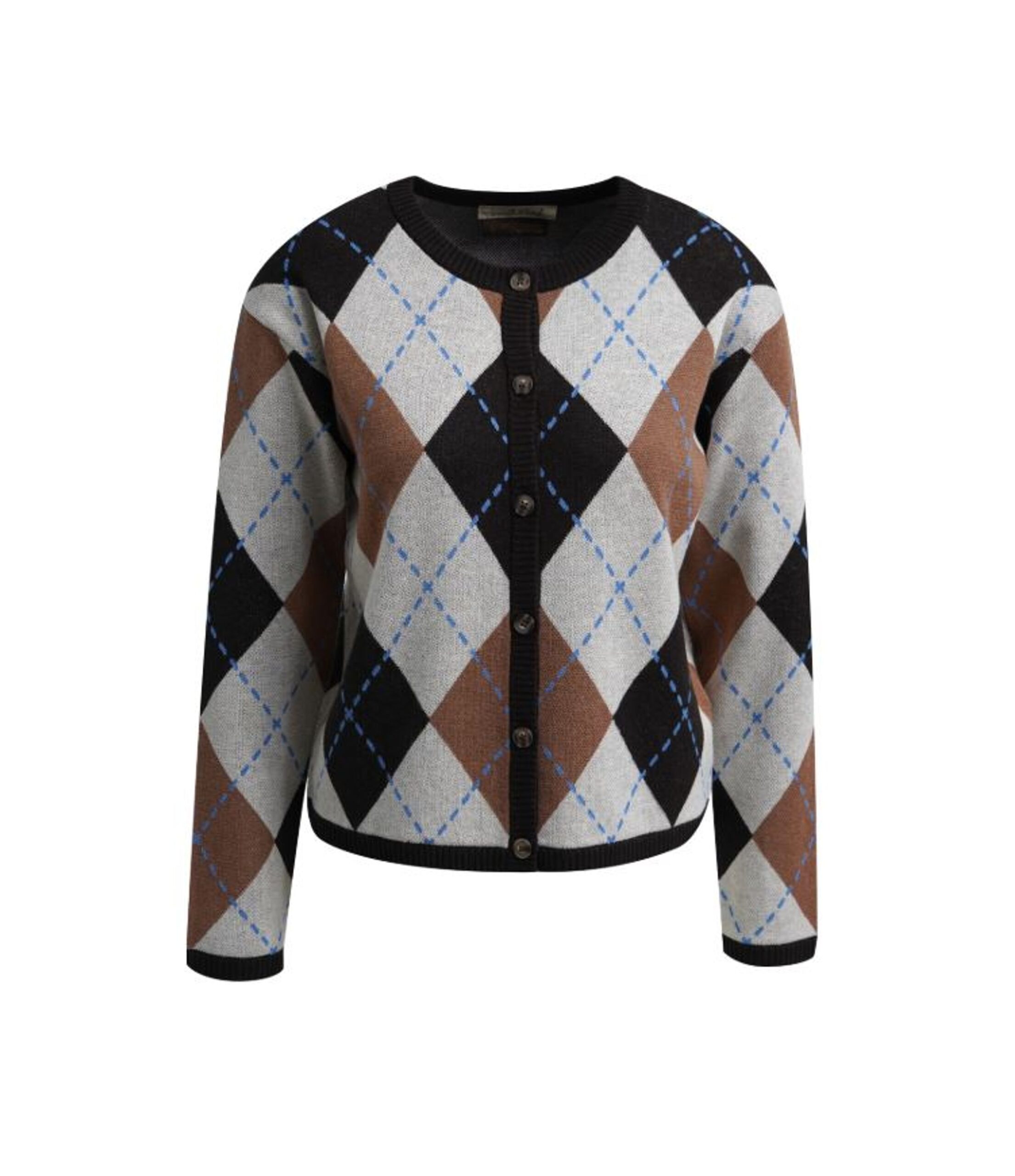Smith&Soul ARGYLE BUTTON CARDIGAN