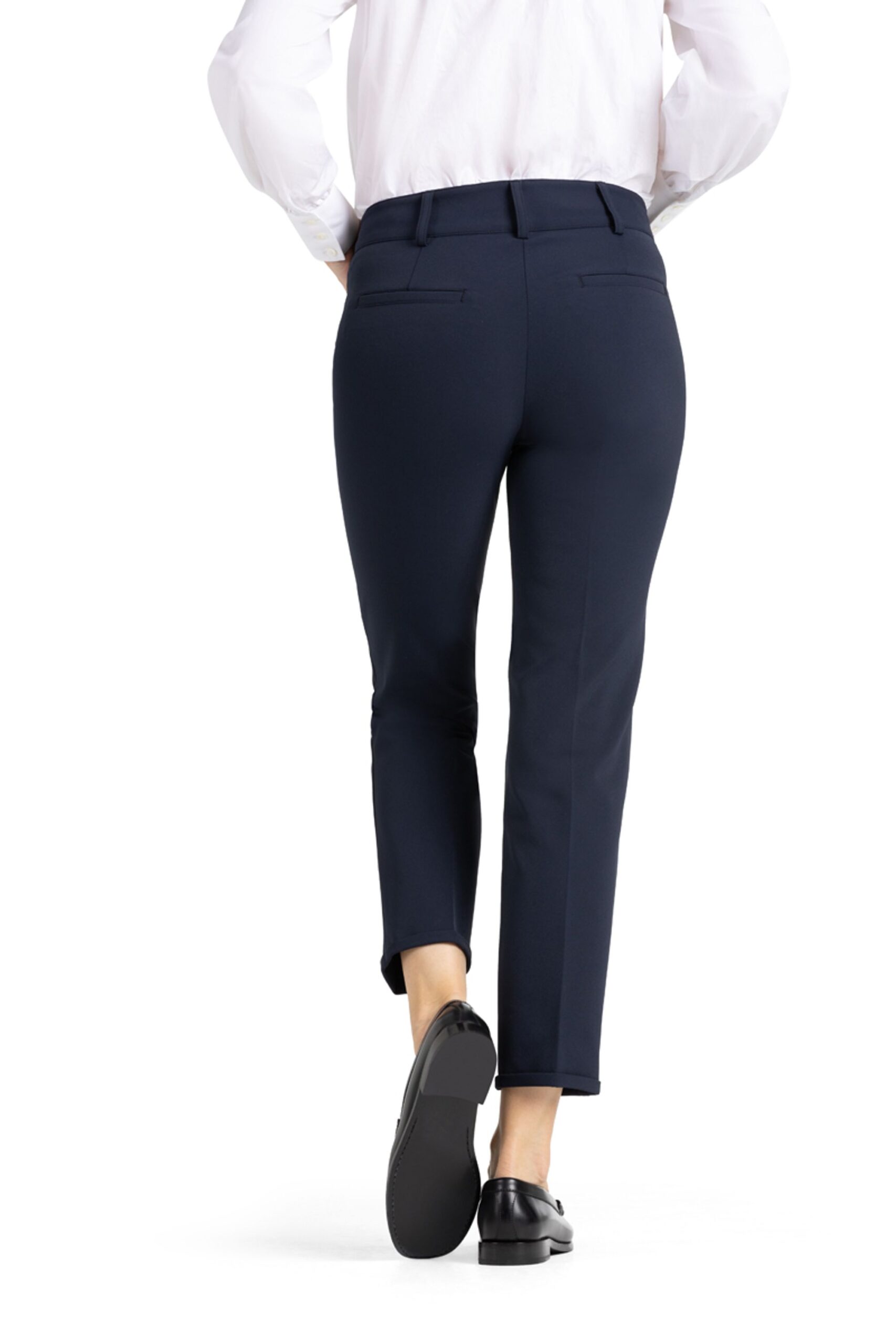 CAMBIO Schmale Hose mit normalem Bund – Bild 5