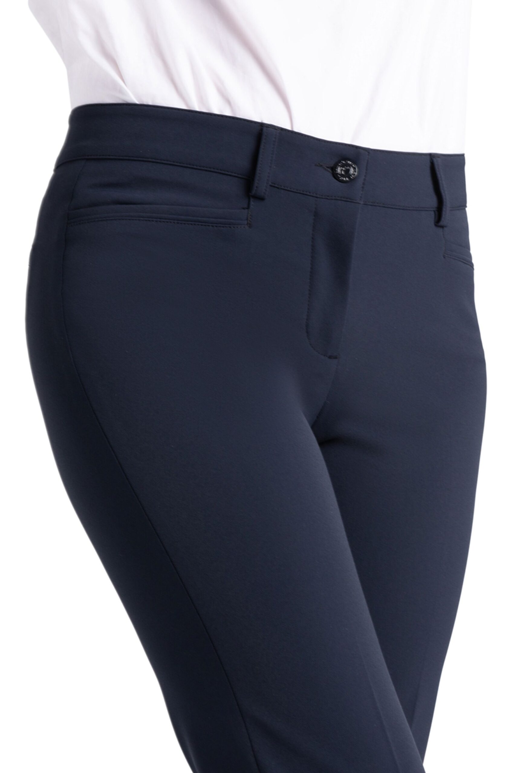 CAMBIO Schmale Hose mit normalem Bund – Bild 4