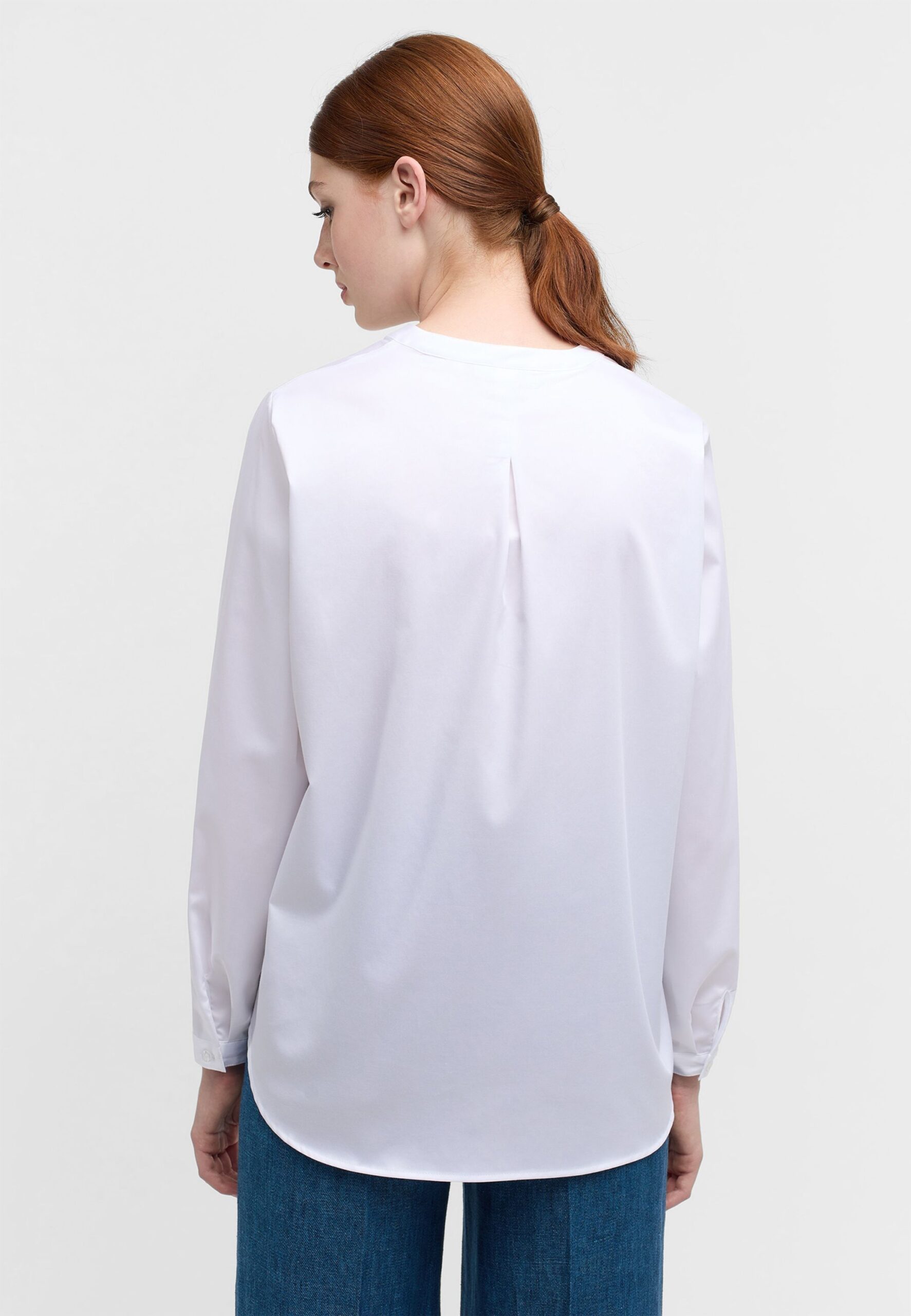 ETERNA Satingewebe Bluse Langarm – Bild 10