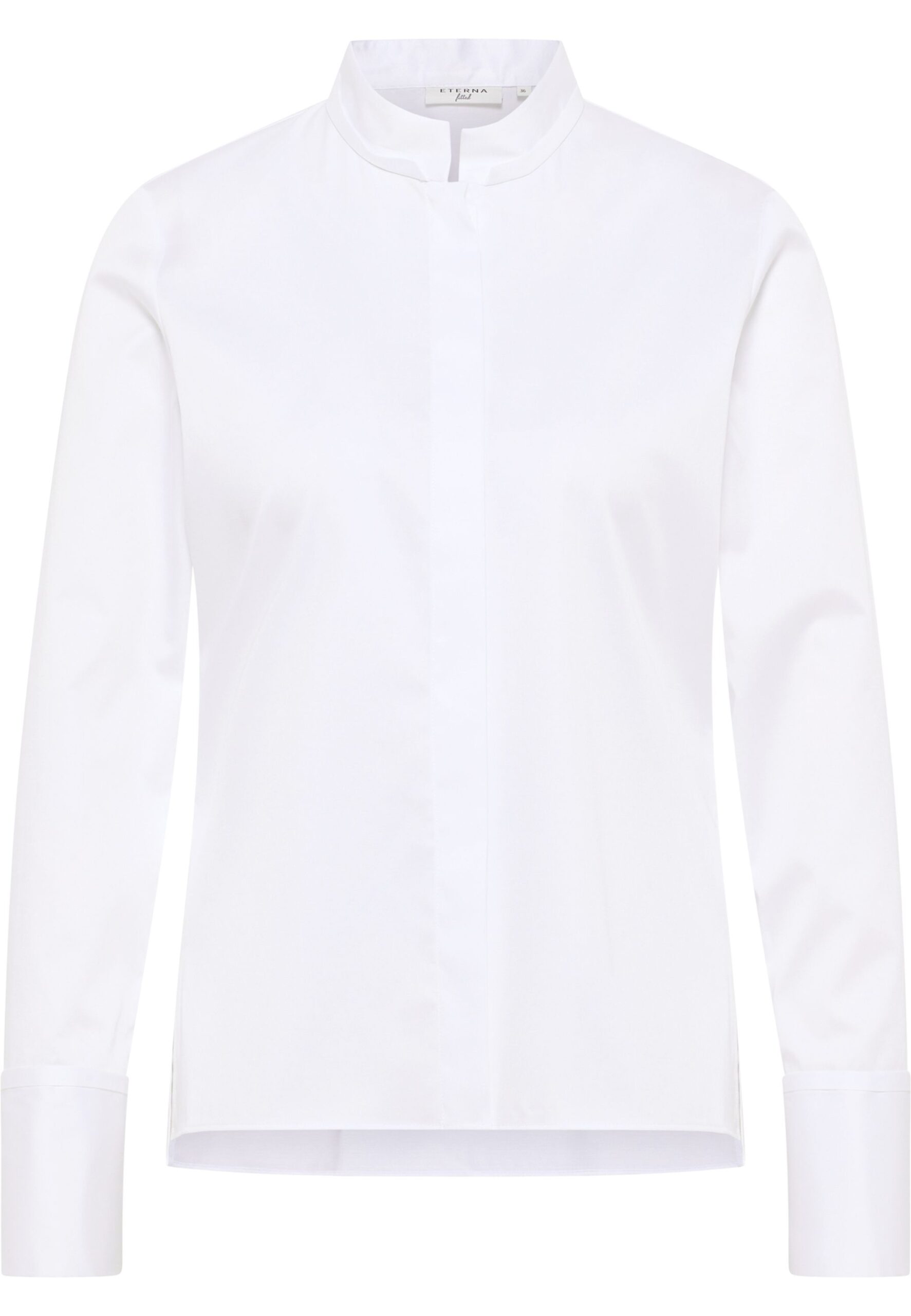 ETERNA Satingewebe Langarm Bluse – Bild 2