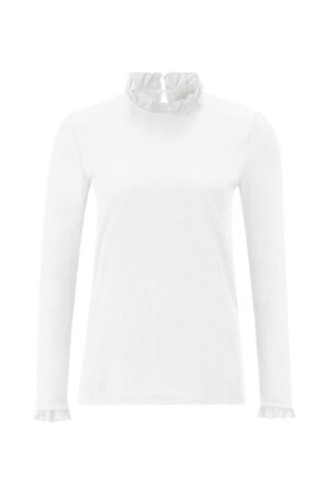 Rich & Royal Organic Slub Frill Longsleeve