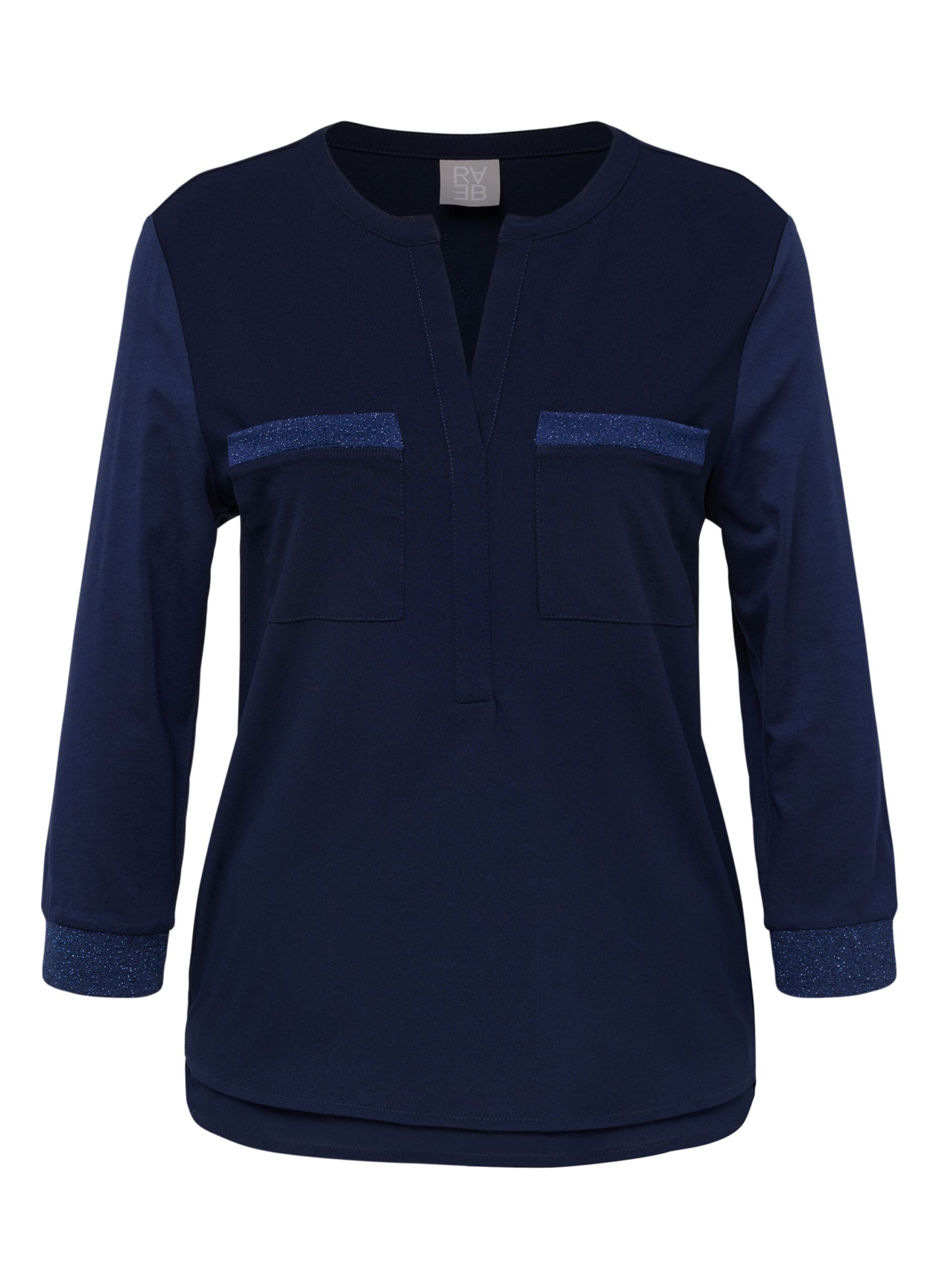 Rabe Bluse in Dunkelblau – Bild 8