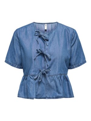 ONLBEA SS BOW DNM SHIRT BJ