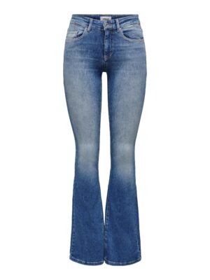 ONLY Flared Jeans mit mittlerer Taille