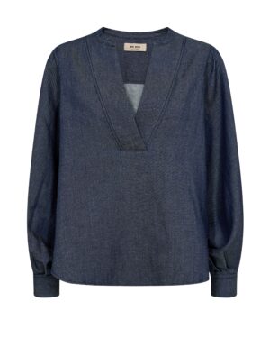 MOS MOSH MMYen Denim Blouse