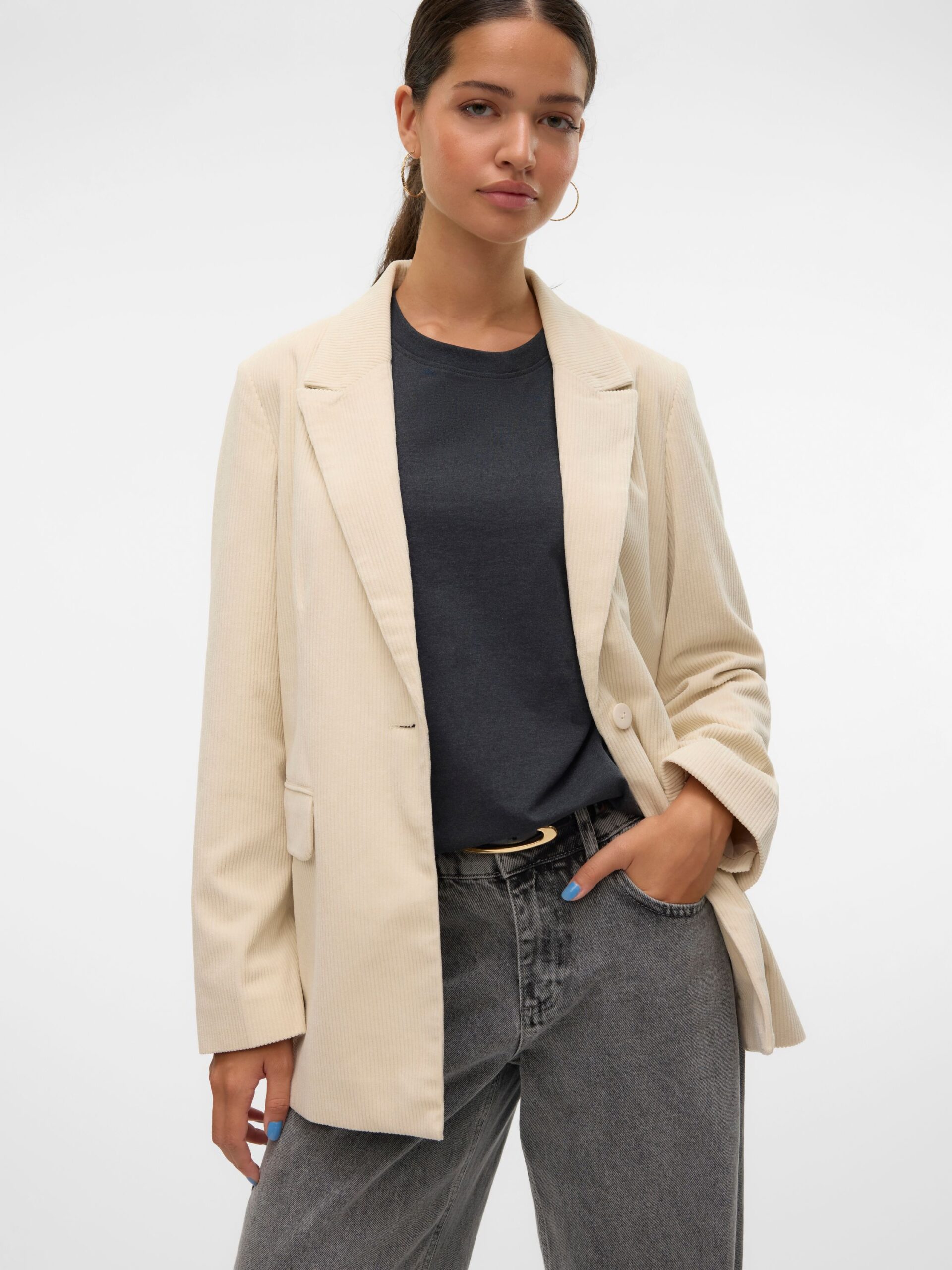 VERO MODA NORA LS LOOSE CORDUROY BLAZER – Bild 4