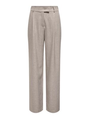 ONLY LINDA High Waist Straight Melange Pants Tailor