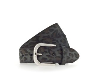 Vanzetti Ledergürtel mit Animal-Print